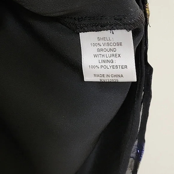 NWT Lovers and Friends Baby Doll Metallic Floral Rhode Cami Tank Top Size Medium - Picture 7 of 16